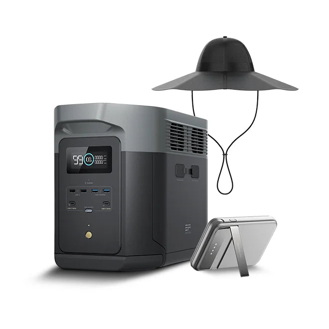 DELTA 2 Max EU  Ecoflow PowerHat M/L  ECOFLOW RAPID POWER BANK 5000MAH