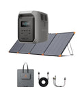Combo EcoFlow DELTA 3 (1500 Wh + 1800 W) (EU) + ZOUPW 450 W Folding ETFE Solar Panel
