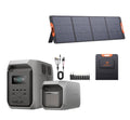 EcoFlow Delta 3 + Batería Extra 1000Wh + Panel Solar ZOUPW 220W Fabric-Skin