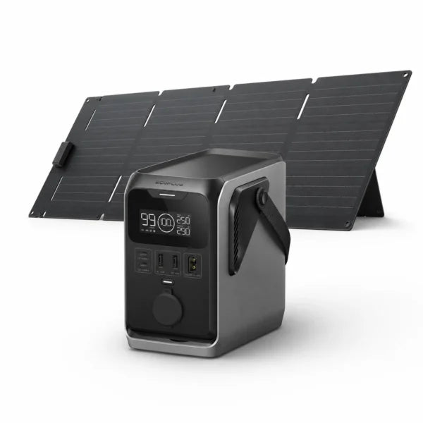 Combo Ecoflow Trail DC (300W + 90000mAh) + Panel Solar Portátil 60W