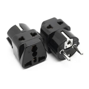 adaptador universal negro